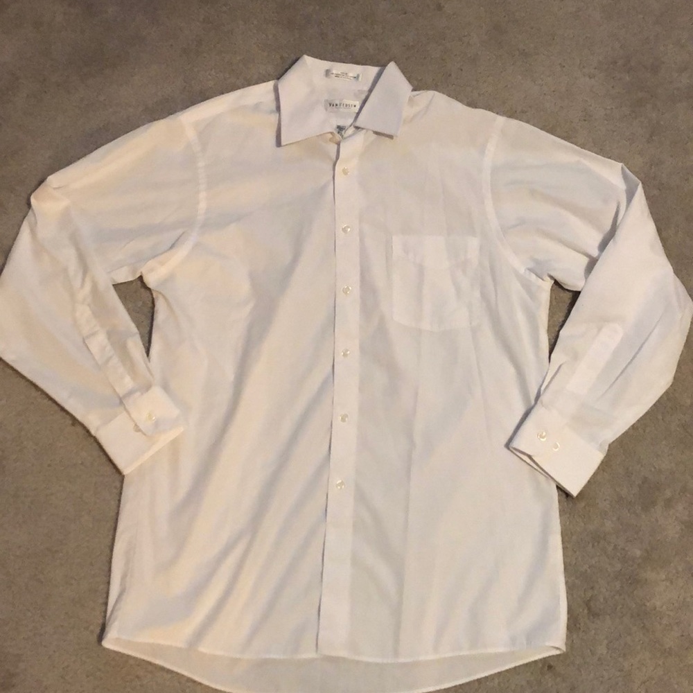 Van Heusen White Dress Shirt